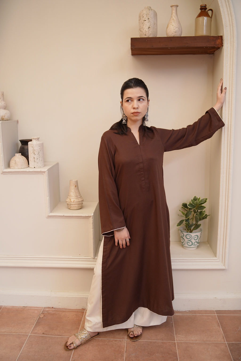 Mocha dress